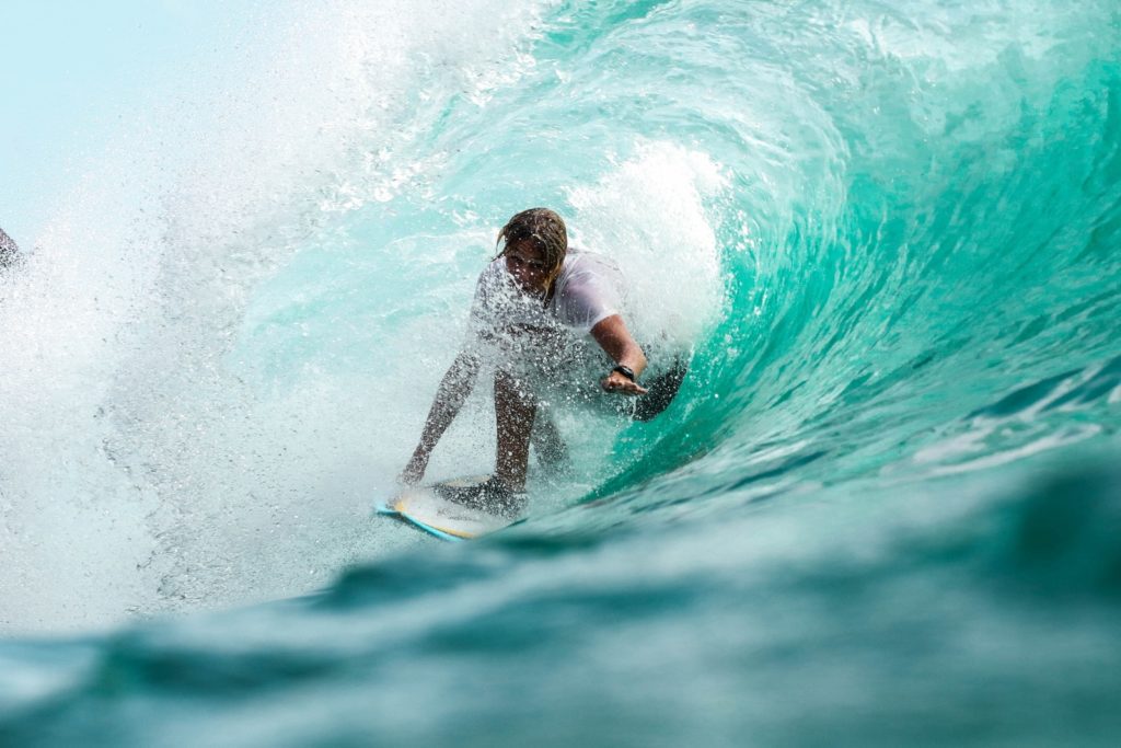 Why Steve Sorensen Believes Knowledge of Risk Factors in Surfing is Necessary? time lapse photography surfer in wave water