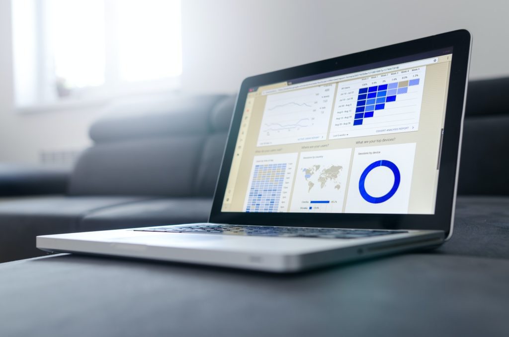 Increasing Your Traffic And Sales turned on black and grey laptop computer