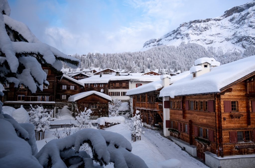 Still Hoping To Escape This Christmas? Try Heading For A Luxury Ski Resort brown wooden houses