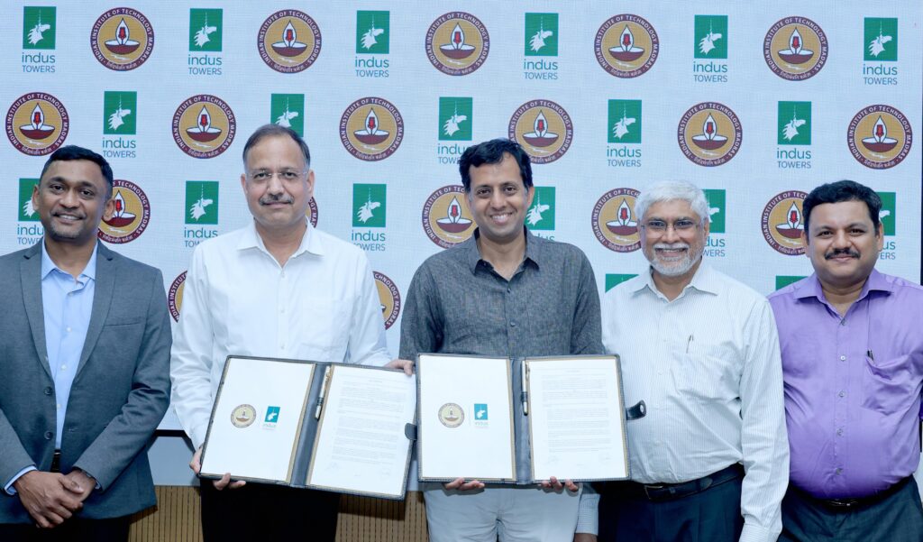 Indus Towers and IIT Madras announce partnership Indus Towers and IIT Madras