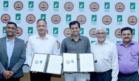 Indus Towers and IIT Madras announce partnership Indus Towers and IIT Madras